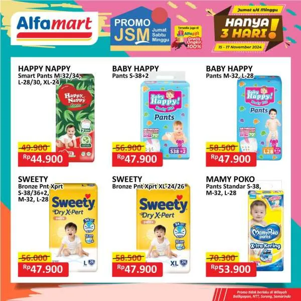 Promo JSM Alfamart Periode 15-17 November 2024