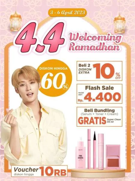 Promo Nacific 4.4 Welcoming Ramadhan Diskon s/d 60% Periode 3-6 April 2023