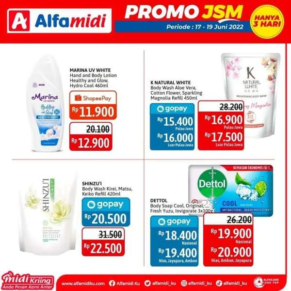 Promo JSM Alfamidi Periode 17-19 Juni 2022