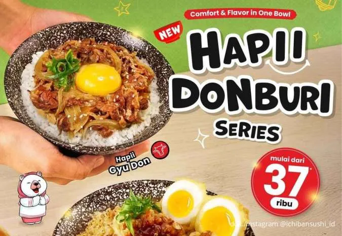 Sensasi Rasa Baru Ichiban Sushi: Promo Diskon Donburi & Cloud Freezy Segar