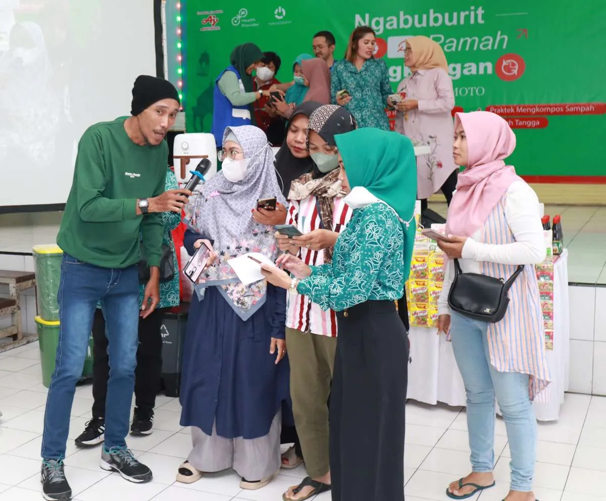 Ajinomoto Adakan Ngabuburit Ramah Lingkungan untuk Warga Surabaya