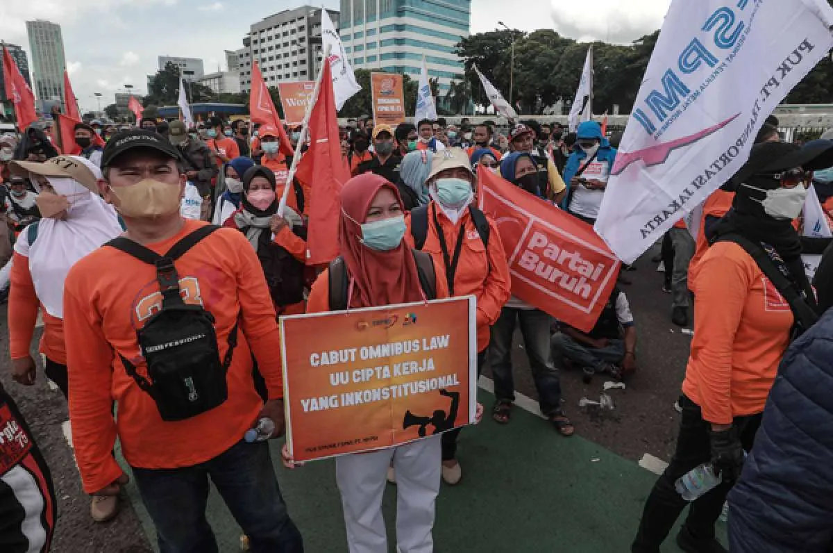 KSPI Siapkan Gugatan UU Cipta Kerja ke Mahkamah Konstitusi