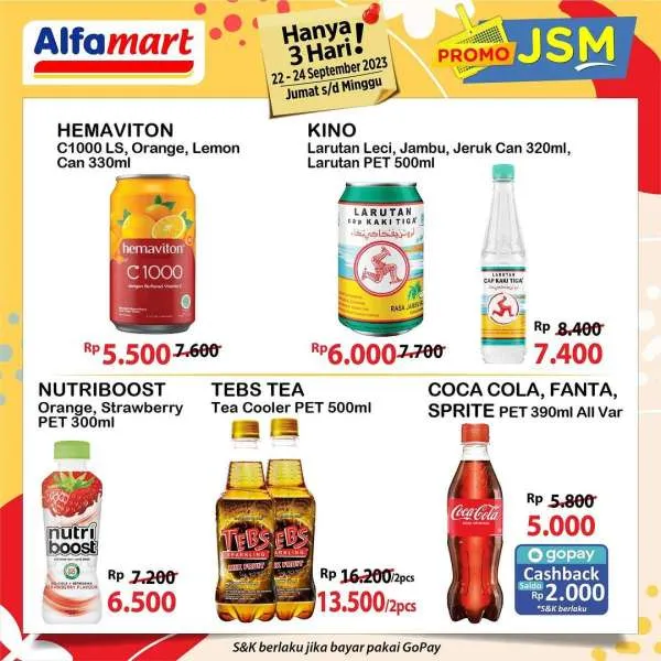 Katalog Promo JSM Alfamart Terbaru 22-24 September 2023