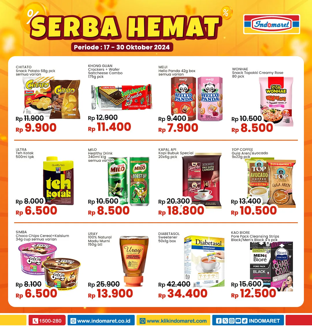 Promo Indomaret Serba Hemat Periode 17-30 Oktober 2024