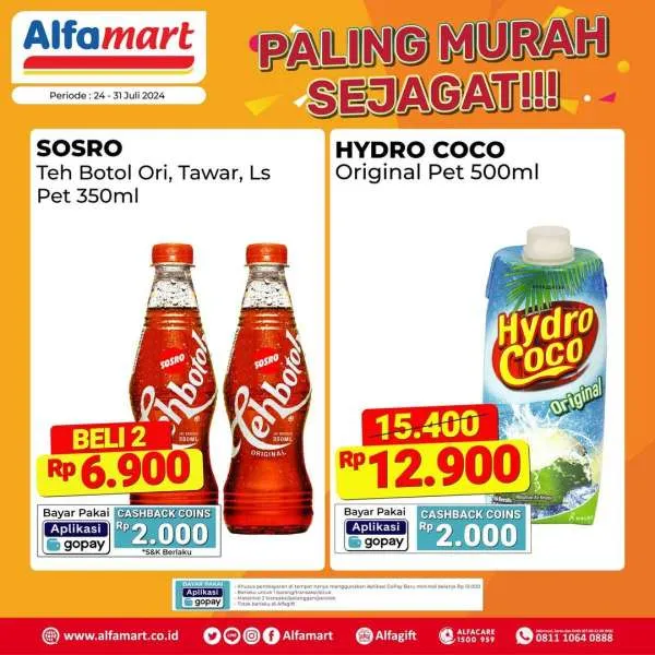 Promo Alfamart Paling Murah Sejagat Periode 24-31 Juli 2024