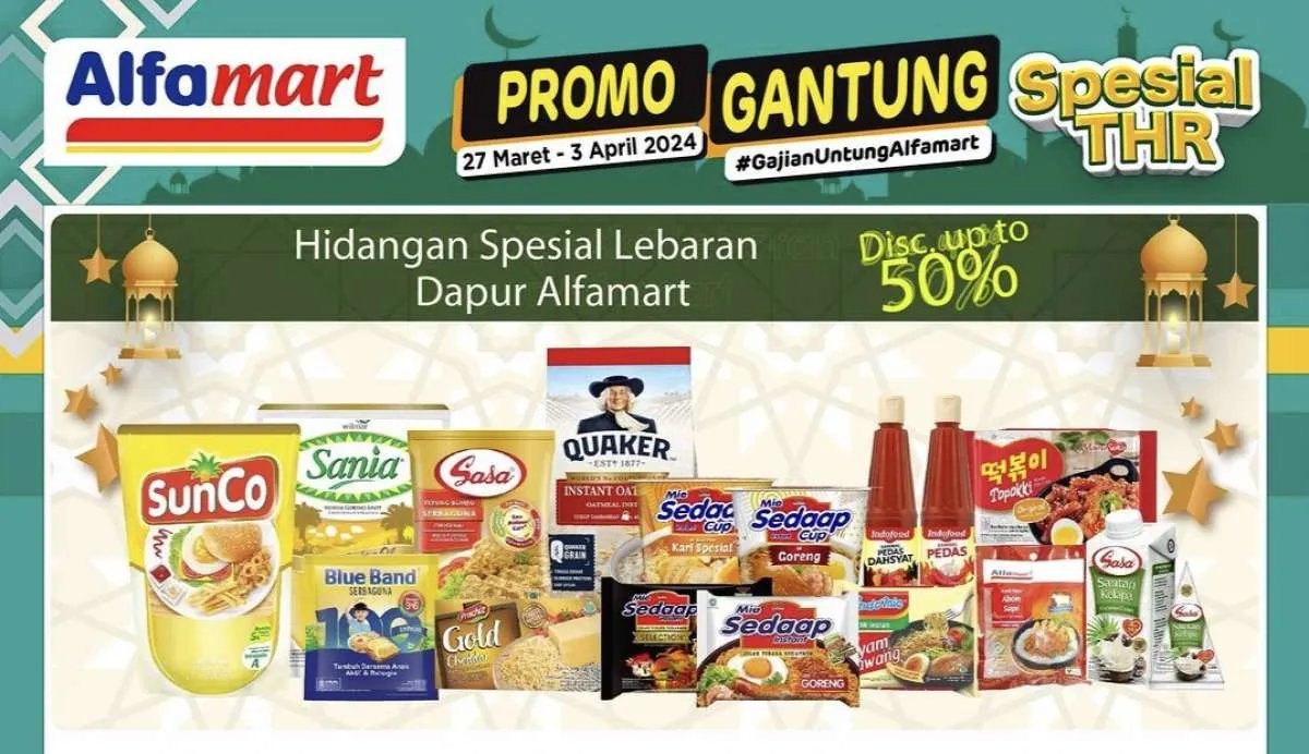 Katalog Promo Alfamart Gantung Spesial THR Periode 27 Maret-3 April 2024