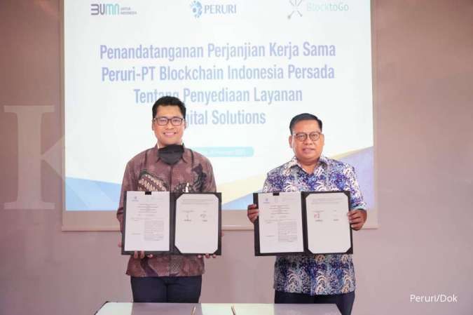 Peruri sediakan layanan digital solutions ke Indonesia Blockchain Persada
