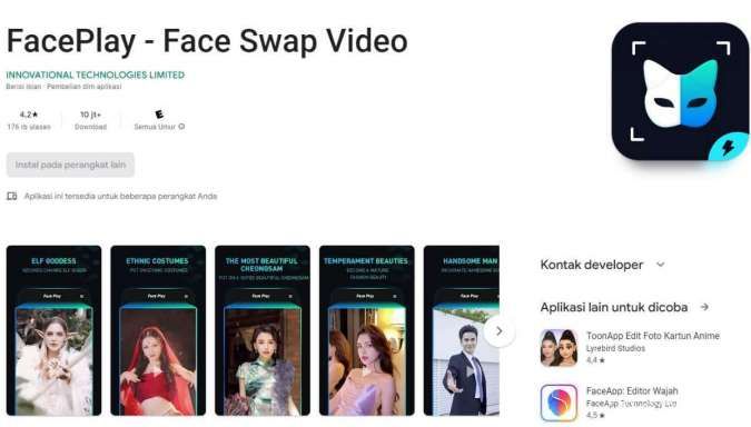 FacePlay Android