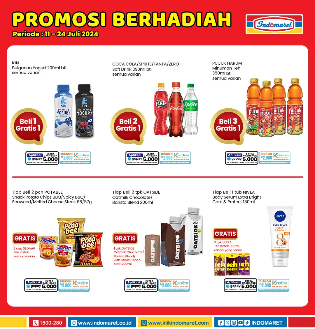 Promo Berhadiah Indomaret Periode 11-24 Juli 2024
