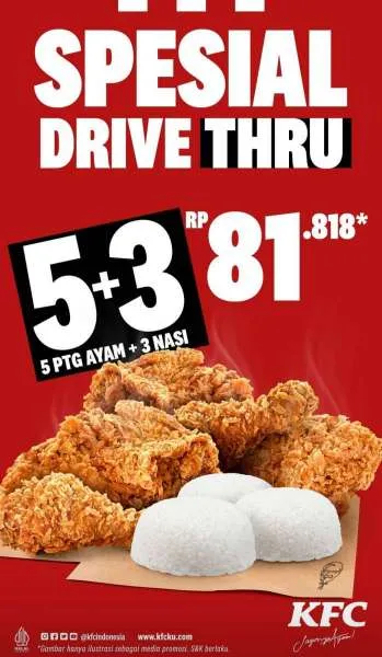 Promo KFC Desember 2022 Paket Spesial Drive Thru