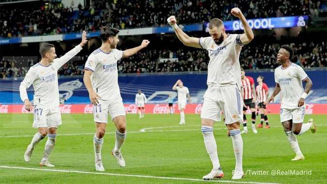 Hasil Real Madrid vs Athletic Bilbao di La Liga Spanyol: Los Blancos menang 1-0