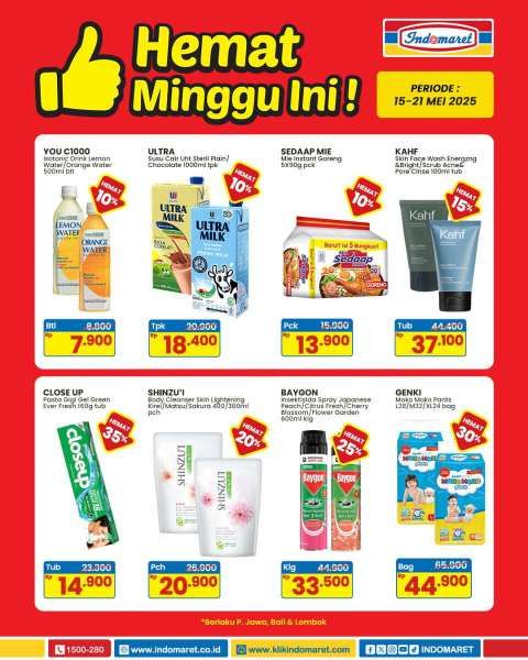 Promo Indomaret 15-21 Mei 2025 Hemat Minggu Ini