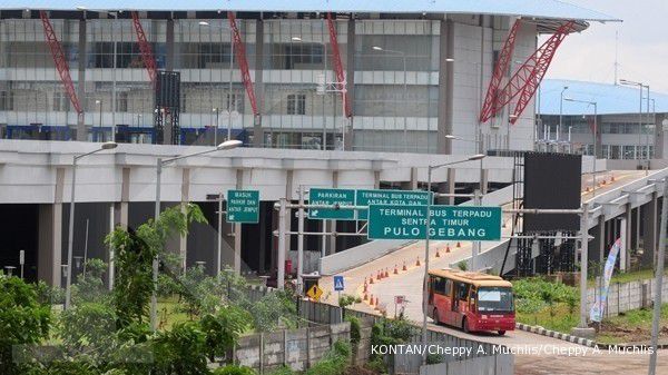 Terminal Pulogebang segera diresmikan Jokowi