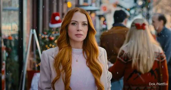 Daftar Film Natal Aktris Lindsay Lohan, Didominasi Rom-Com Manis