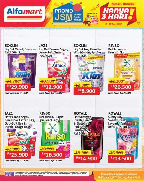 Promo JSM Alfamart Periode 13-15 Juni 2025