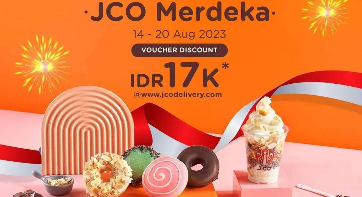 Promo J.CO Merdeka Terbaru 16 Agustus 2023, Dapatkan Voucher Diskon Rp 17.000