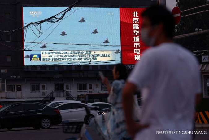 Dalam 24 Jam, China Kirim Puluhan Pesawat Tempur dan Kapal ke Taiwan