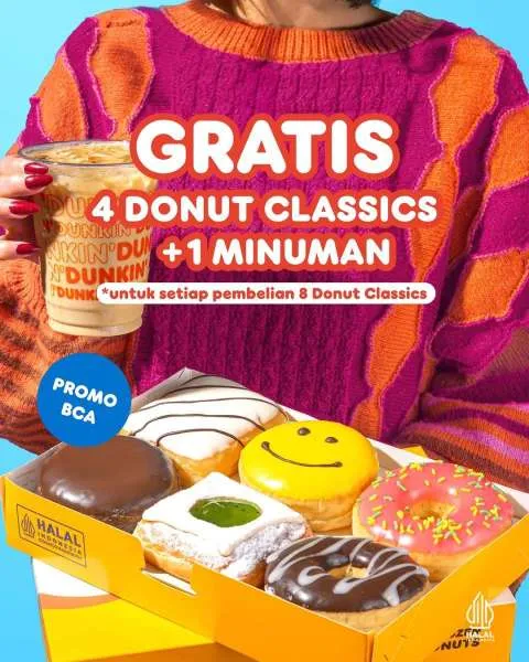Promo Dunkin Donut Classic