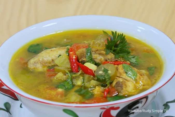 Resep Asem-asem Ayam Rumahan, Hidangan Berkuah Andalan Keluarga