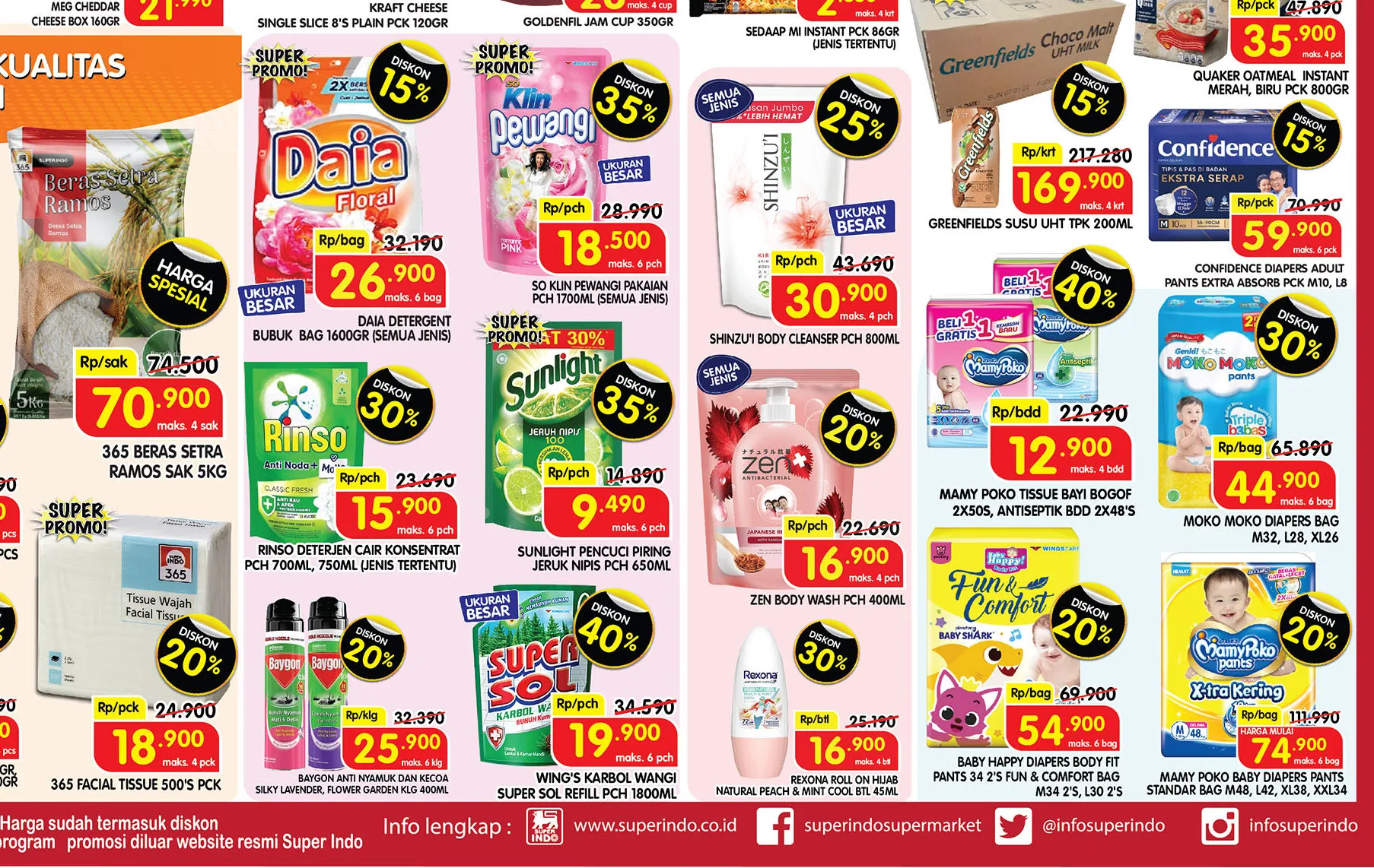 Promo Superindo Weekday 27-30 Mei 2024