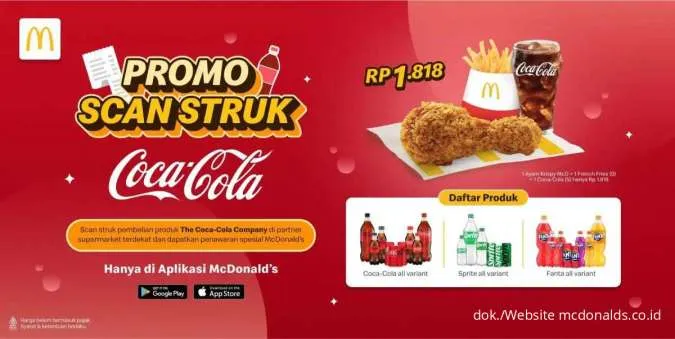 Promo McD Scan Struk Coca-Cola
