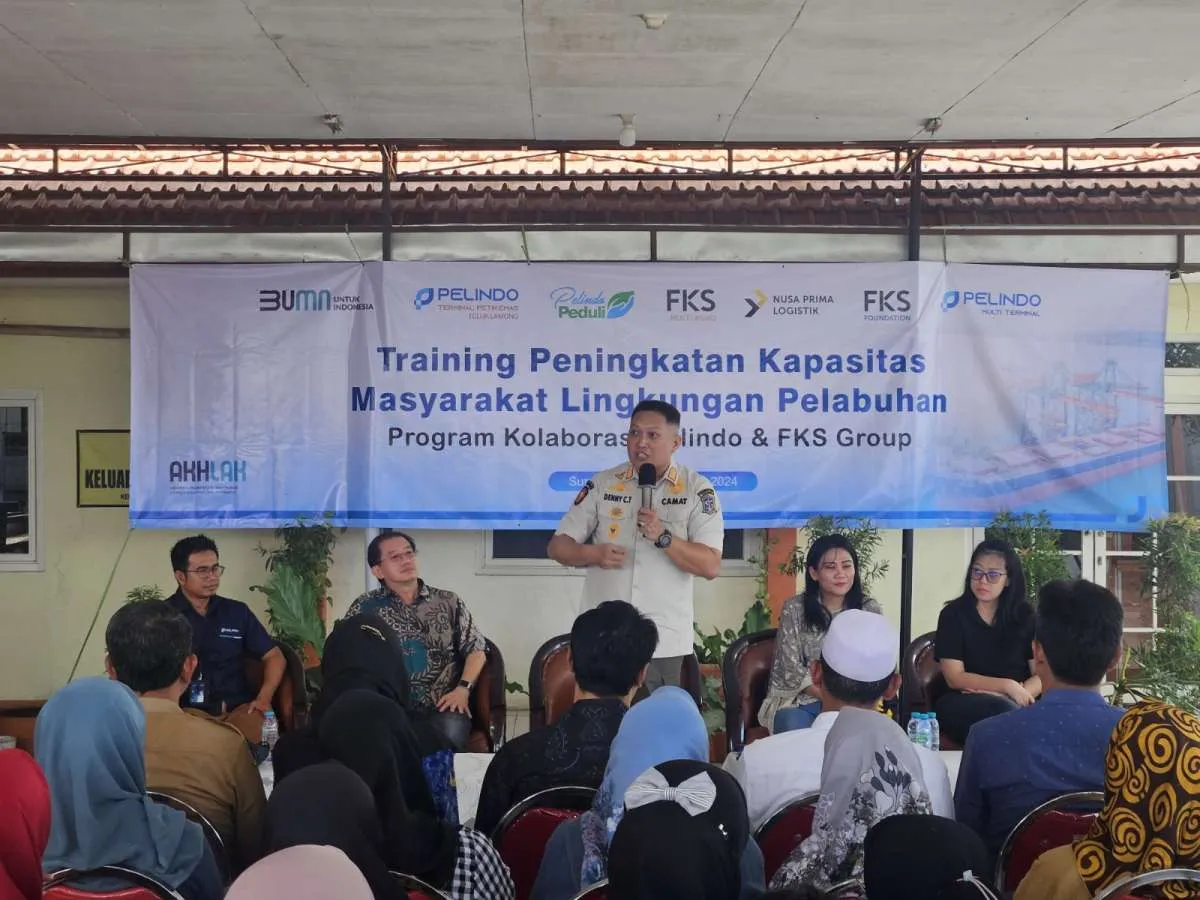 Pelindo Group&FKSGroup Kembangkan Program PemberdayaanMasyarakat Lingkungan Pelabuhan
