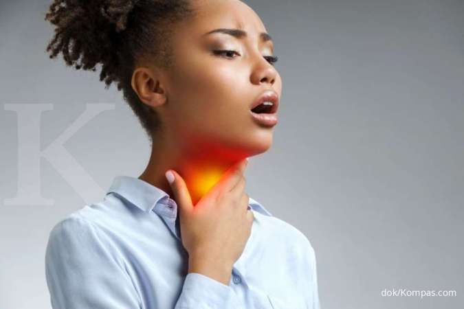 Sakit tenggorokan termasuk gejala Virus Corona.