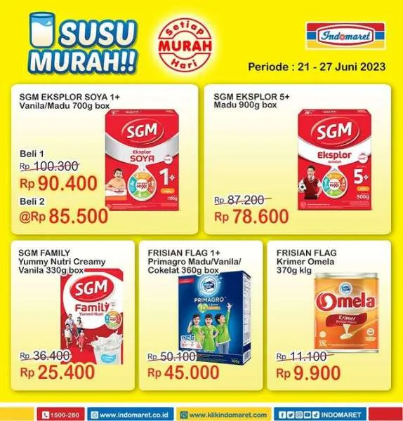 Promo Indomaret Super Hemat Periode 21-27 Juni 2023