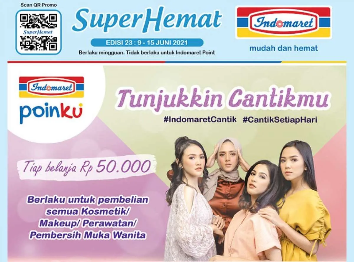 Promo Indomaret 9-15 Juni 2021, diskon mingguan terbaru 