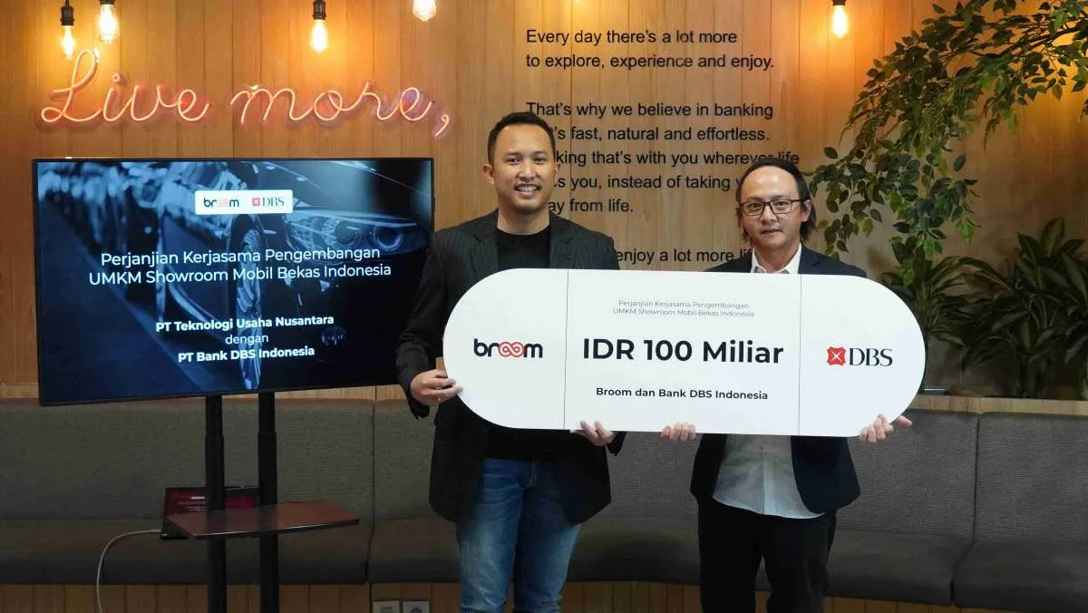 Bank DBS Indonesia Kucurkan Fasilitas Kredit 100 Miliar ke Startup Otomotif Broom