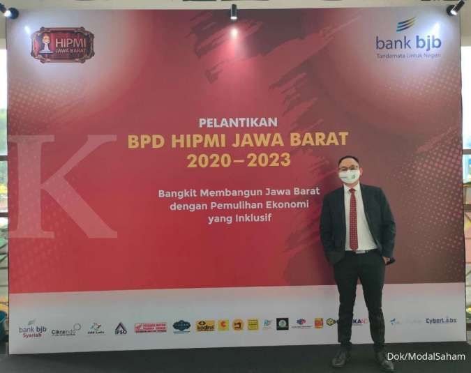 CEO ModalSaham Ditunjuk Sebagai Ketua Kompartemen Investasi UKM di BPD Hipmi Jawa Barat Masa Bakti 2020-2023