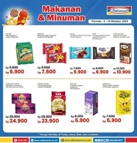Promo Indomaret Super Hemat Periode 3-16 Oktober 2024