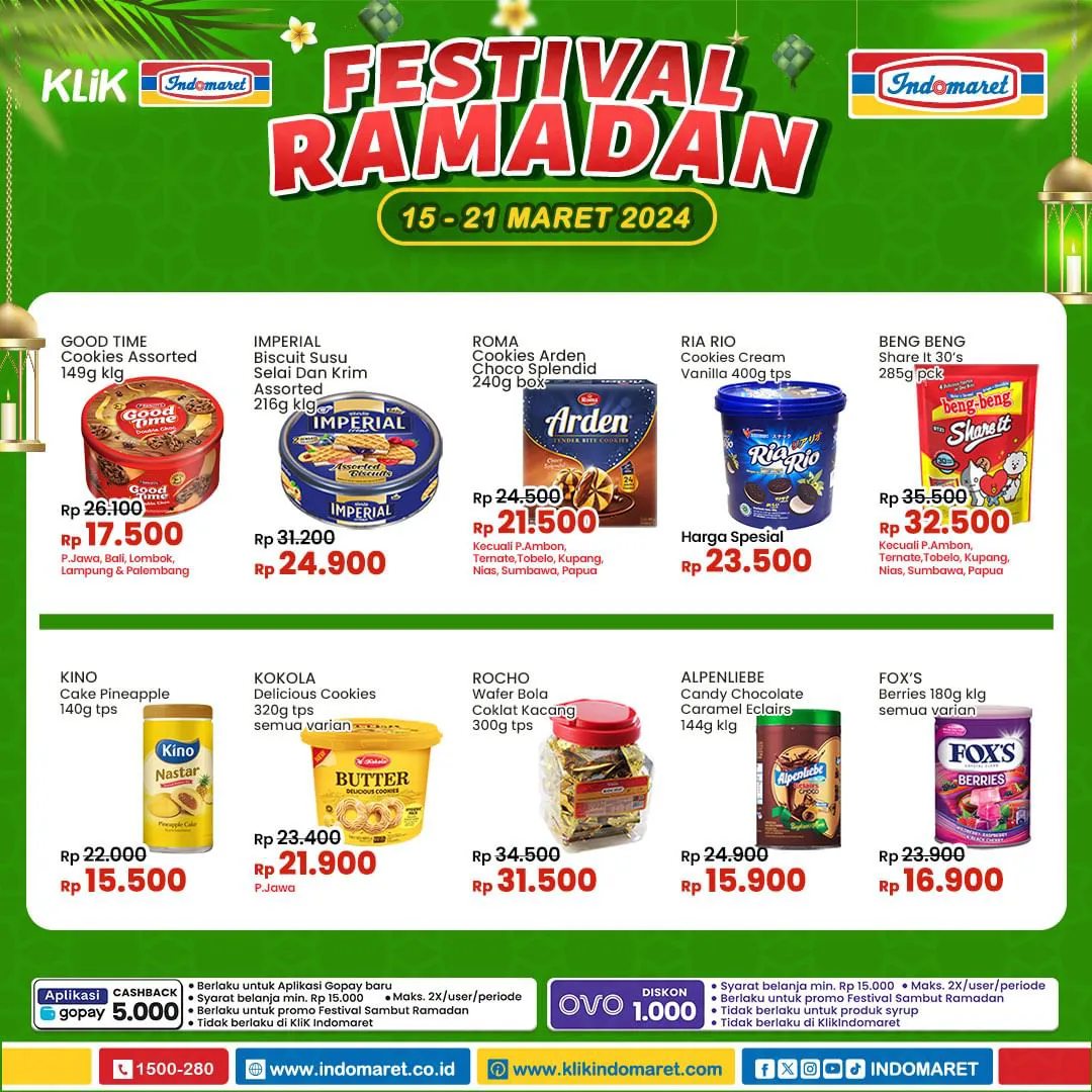 Promo Indomaret Festival Ramadan Periode 15-21 Maret 2024
