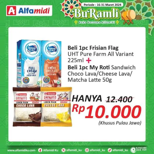 Promo Alfamidi Spesial Ramadhan Periode 16-31 Maret 2024