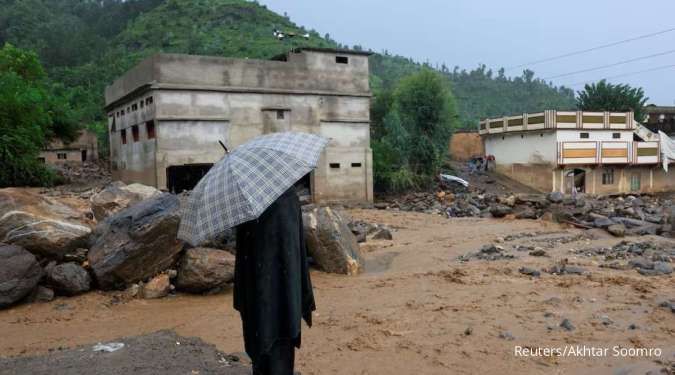 Warga Pakistan Enggan Kembali ke Rumah Usai Banjir Bandang Tewaskan Ratusan Orang