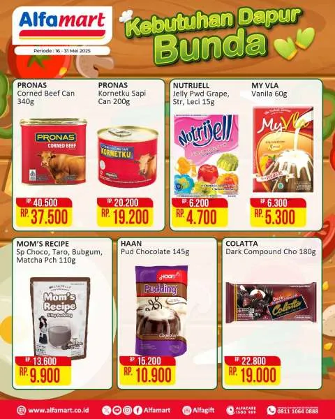 Promo Alfamart Kebutuhan Dapur Periode 16-31 Mei 2025