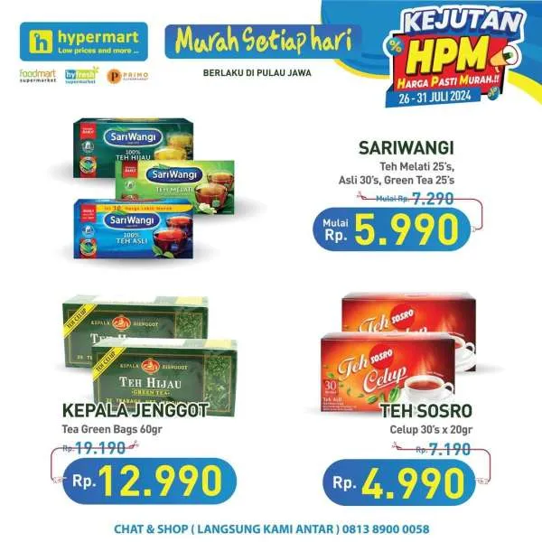 Promo JSM Hypermart Hyper Diskon Weekend Periode 26-29 Juli 2024