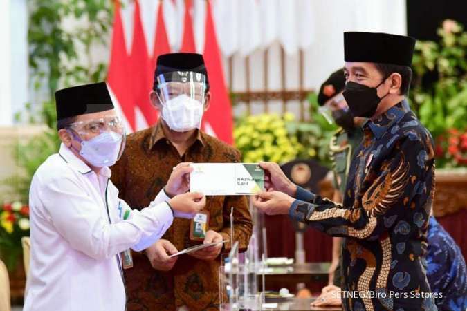 Jokowi luncurkan gerakan cinta zakat