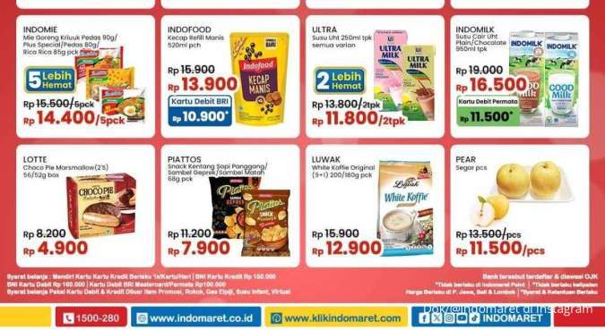 Promo JSM Indomaret Weekend Hari Ini 4 Mei 2024, Belanja Murah Mulai Rp 4.900 Saja