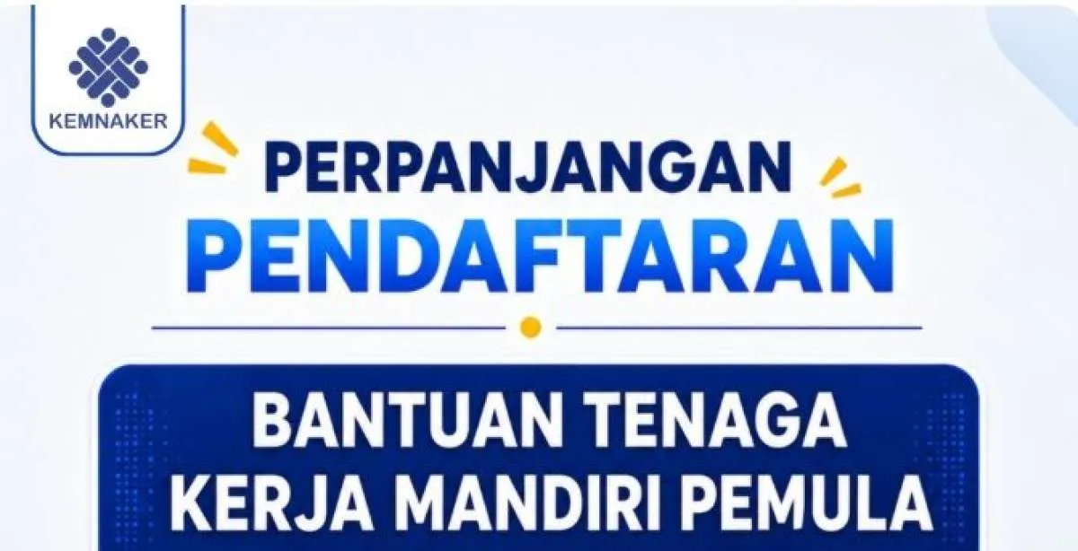 Kemnaker Perpanjang Pendaftaran TKM Pemula 2026, Cek Syarat Lengkapnya