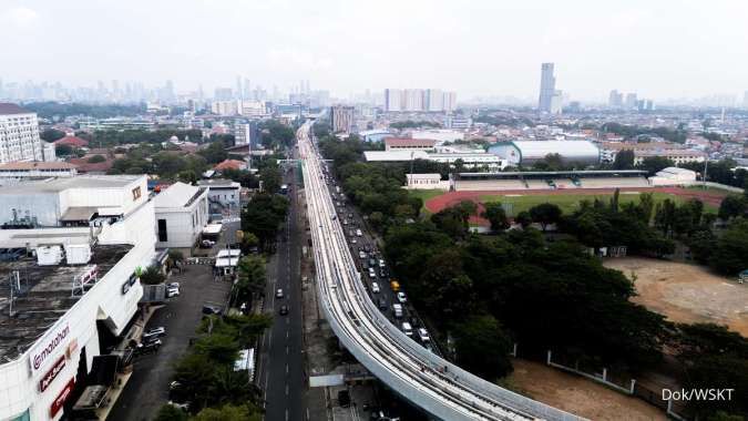 Jakpro Targetkan Penumpang Naik Jadi 80.000 Orang Saat LRT Jakarta Fase 1B Beroperasi