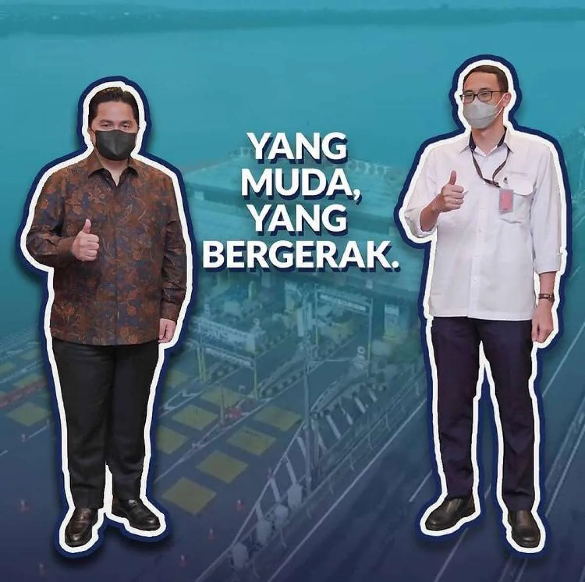 Erick Thohir pamer milenial 31 tahun jadi Dirut di anak usaha BUMN, siapa dia?