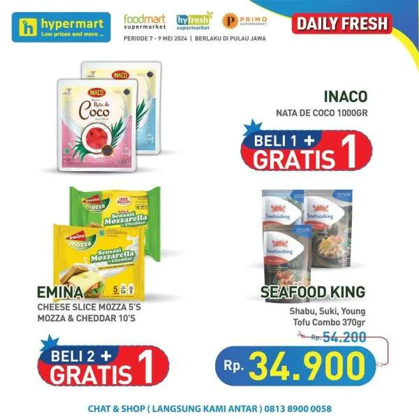 Promo Hypermart Hyper Diskon Weekday Periode 7-9 Mei 2024