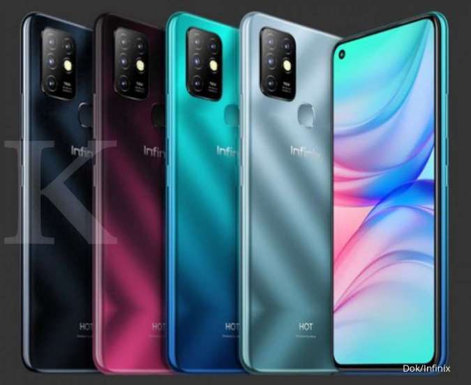 Harga HP Infinix Hot 10 terbaru untuk semua varian hanya