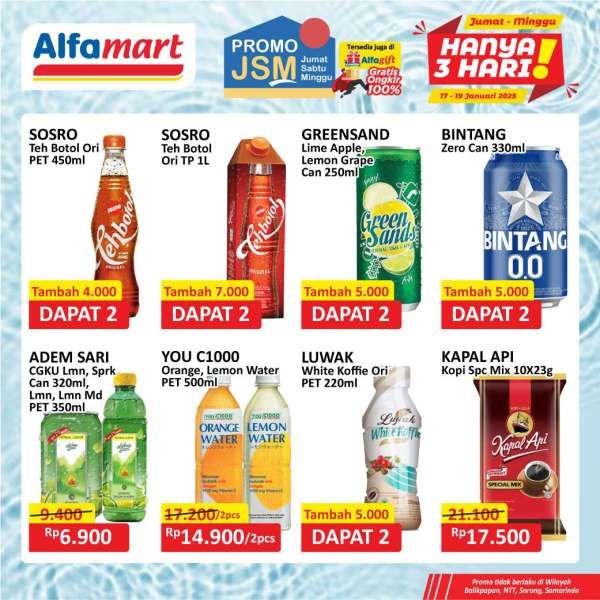 Promo JSM Alfamart 17-19 Januari 2025