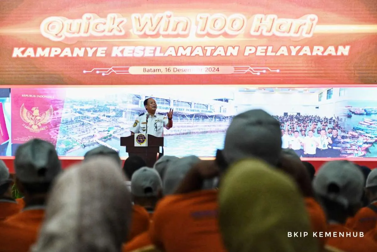 Kemenhub Tekankan Pentingnya Keselamatan Pelayaran