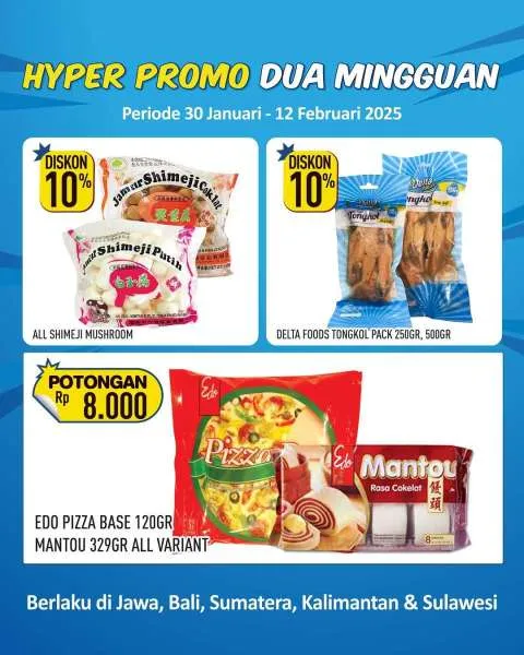 Promo Hypermart Dua Mingguan Periode 30 Januari-12 Februari 2025