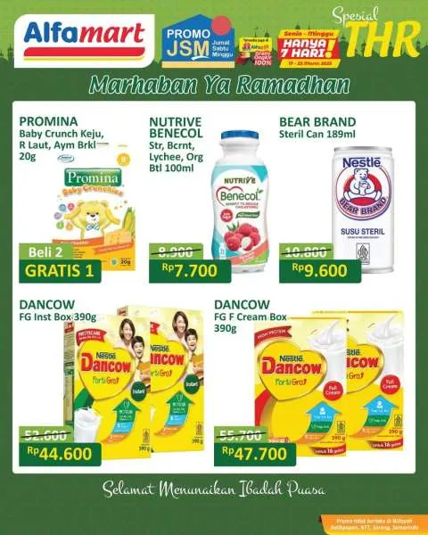 Promo JSM Alfamart Periode 17-23 Maret 2025