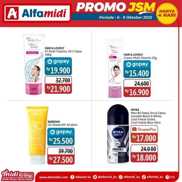 Katalog Promo JSM Alfamidi Periode 6-9 Oktober 2022, Cek di Sini