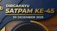 Cek Kumpulan Link Twibbon HUT ke-45 Satpam pada 30 Desember 2025